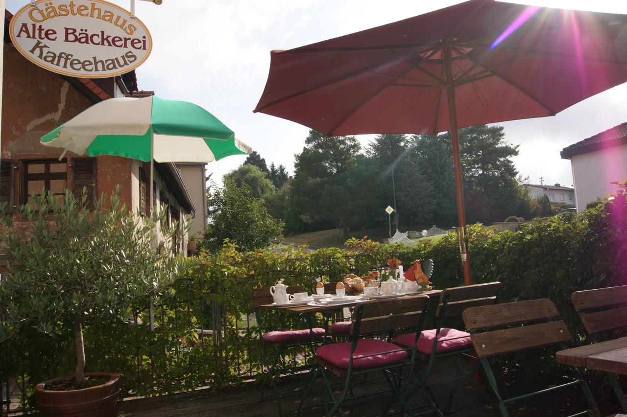 Gaestehaus 'Alte Baeckerei' Kaffeehaus Hotel Grossbundenbach Exterior photo